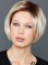 Chin Length Straight Bobs Blonde Hairstyles Hand Tied Wigs