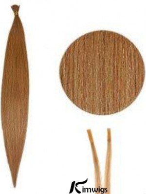 Auburn Straight Stick/I Tip Hair Extensions