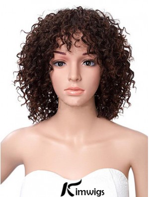 14 inch Brown Lace Front Wigs For Black Women