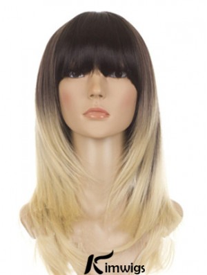 Beautiful 18 inch Shoulder Length Straight Wigs For Black Women