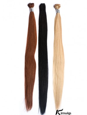 Straight Remy Real Hair Auburn Hairstyles Weft Extensions